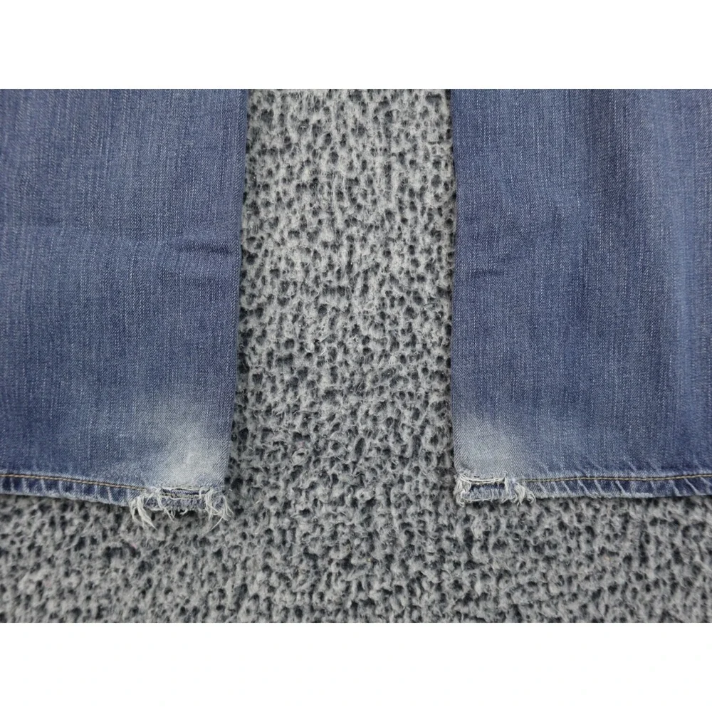 Ariat Bootcut Jeans Mens 36x30 Blue Good Heavy Stitching Western Denim - Picture 13 of 14